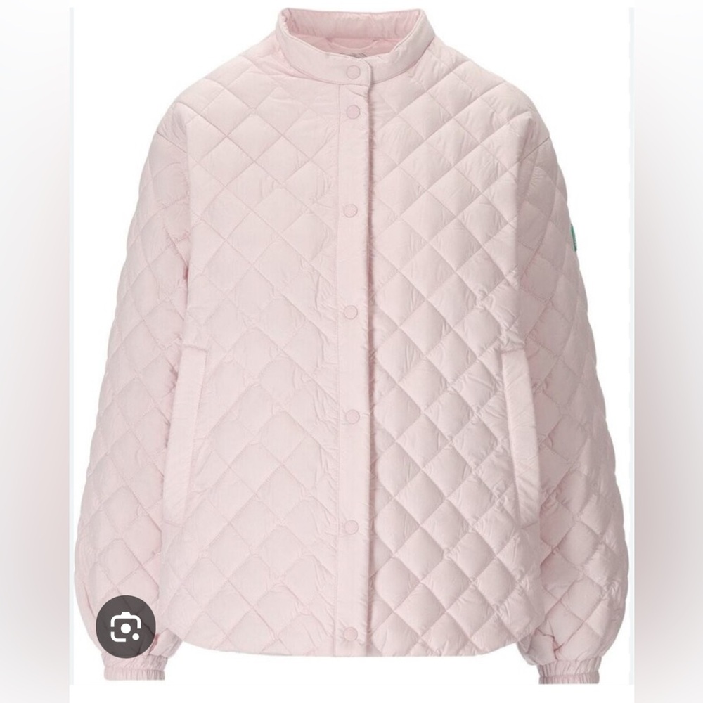SAVE THE DUCK  vesper pink Padded Quilted Jacket - water lily pink Size M